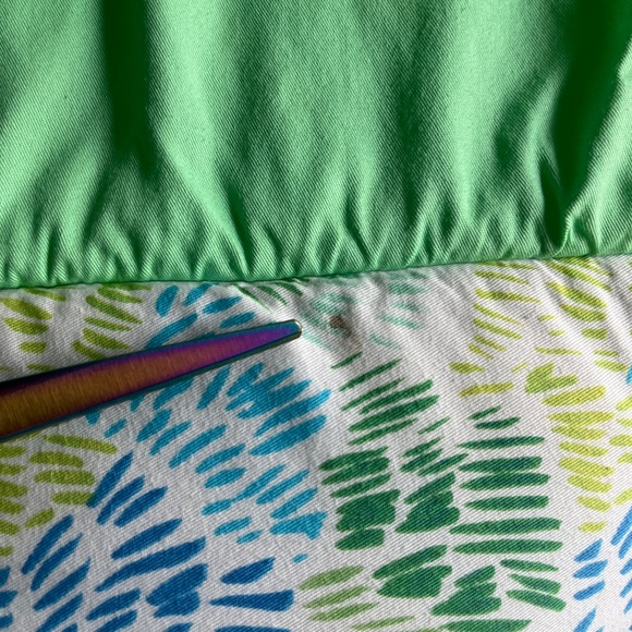 LOVERY Blue Green Nap Mat 100% Organic - Picture 5 of 5